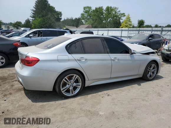 2018 BMW 3 Series 330i xDrive with VIN WBA8D9G55JNU71141, listed as a Copart auction lot 58625265 with 41,648 mi miles and Non repairable. Bid and sale history available at DreamBid. Image 3.