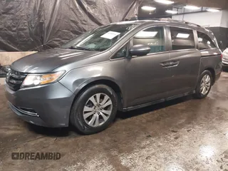 2016 Honda Odyssey EX-L with VIN 5FNRL5H61GB138100, listed as a IAAI auction lot 41548666 with 127,780 mi miles. Bid and sale history available at carsss.com. Image 20.