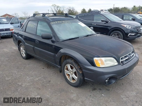 2005 Subaru Baja Special Sports с VIN 4S4BT62C457107461, выставлен на аукционе IAAI как лот 41992905 с пробегом 227 740 миль миль и . История ставок и продаж доступна на DreamBid. Изображение 1.