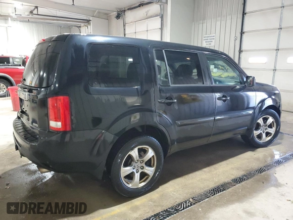 2012 Honda Pilot EX-L with VIN 5FNYF4H78CB017208, listed as a Copart auction lot 52321835 with 196,953 mi miles and Salvage Title. Bid and sale history available at DreamBid. Image 3.