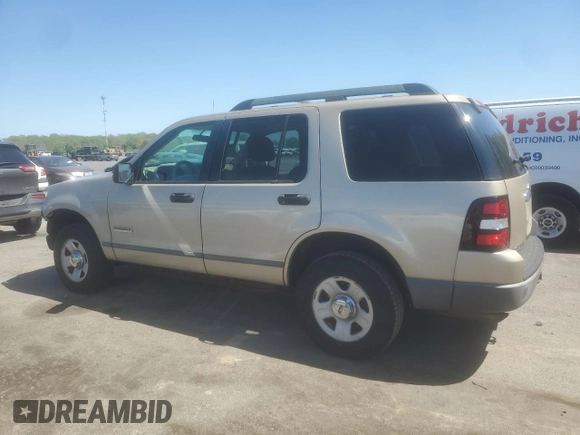 2006 Ford Explorer XLS with VIN 1FMEU72E56UA37439, listed as a Copart auction lot 54824145 with 132,772 mi miles and Salvage title. Bid and sale history available at DreamBid. Image 2.