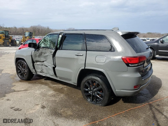 2021 Jeep Grand Cherokee Laredo X with VIN 1C4RJEAG1MC812893, listed as a Copart auction lot 45236085 with 43,286 mi miles and Salvage Title. Bid and sale history available at carsss.com. Image 2.