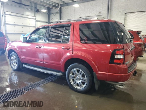 2010 Ford Explorer Limited with VIN 1FMEU7F82AUB03104, listed as a Copart auction lot 62063464 with 105,267 mi miles and Salvage Title. Bid and sale history available at carsss.com. Image 2.