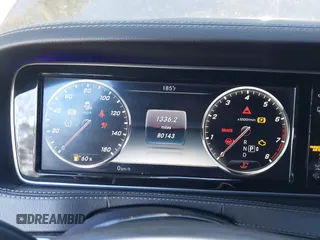 2016 Mercedes-Benz S 550 with VIN WDDUG8CB6GA238678, listed as a IAAI auction lot 41619008 with 80,143 mi miles and . Bid and sale history available at carsss.com. Image 7.