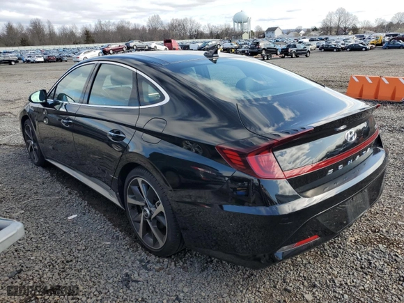 2023 Hyundai Sonata SEL Plus with VIN KMHL44J24PA336047, listed as a Copart auction lot 50872785 with 11,353 mi miles and Salvage Title. Bid and sale history available at carsss.com. Image 2.