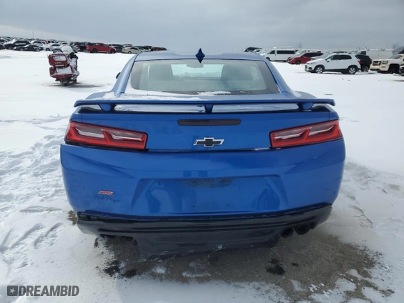 2017 Chevrolet Camaro 1SS with VIN 1G1FF1R77H0113074, listed as a Copart auction lot 45790455 with 57,183 mi miles and Salvage Title. Bid and sale history available at carsss.com. Image 6.