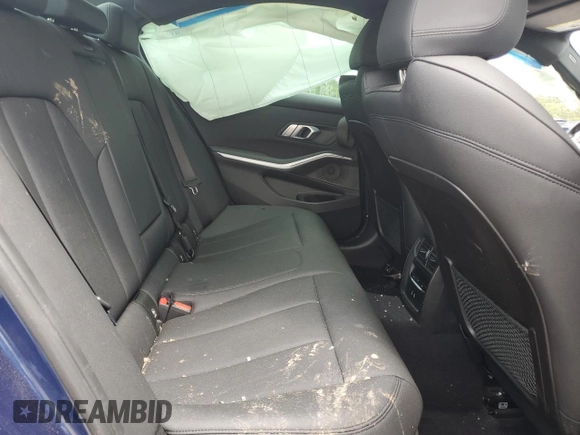 2021 BMW 3 Series 330i with VIN 3MW5R1J06M8B74986, listed as a Copart auction lot 60648895 with Not provided miles and Salvage title. Bid and sale history available at DreamBid. Image 10.
