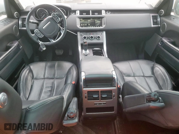 2017 Land Rover Range Rover Sport HSE with VIN SALWR2FV1HA682500, listed as a Copart auction lot 65253795 with 85,196 mi miles and Clean title. Bid and sale history available at DreamBid. Image 8.