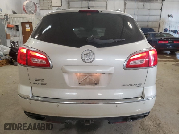 2014 Buick Enclave Premium with VIN 5GAKVCKD3EJ304535, listed as a Copart auction lot 50314465 with 167,773 mi miles and Salvage Title. Bid and sale history available at DreamBid. Image 6.