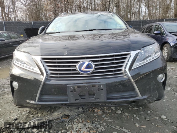 2013 Lexus RX 450h with VIN JTJBC1BA9D2450068, listed as a Copart auction lot 84311804 with 142,365 mi miles and Salvage Title. Bid and sale history available at DreamBid. Image 5.
