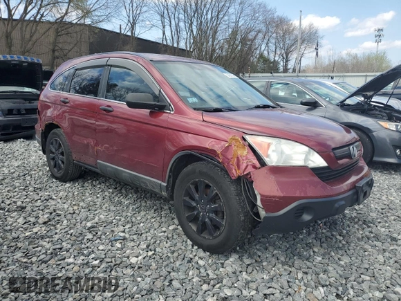 2009 Honda CR-V LX with VIN 5J6RE48329L030895, listed as a Copart auction lot 54307595 with 243,617 mi miles and Salvage Title. Bid and sale history available at carsss.com. Image 4.