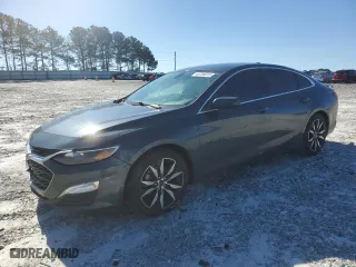 2020 Chevrolet Malibu RS with VIN 1G1ZG5ST3LF155823, listed as a Copart auction lot 45795015 with 120,322 mi miles and Salvage Title. Bid and sale history available at carsss.com. Image 1.