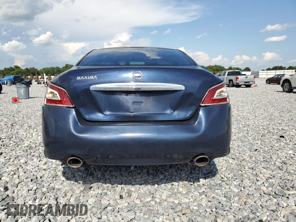 2013 Nissan Maxima SV with VIN 1N4AA5AP0DC839098, listed as a Copart auction lot 62362045 with Not provided miles and Salvage title. Bid and sale history available at DreamBid. Image 6.
