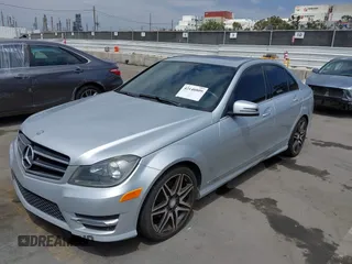 2014 Mercedes-Benz C-Class C 250 Sport with VIN WDDGF4HB0EG216428, listed as a IAAI auction lot 42148809 with 132,113 mi miles. Bid and sale history available at carsss.com. Image 17.