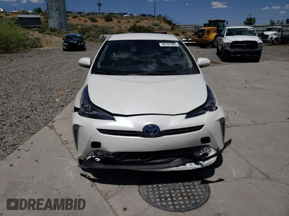 2019 Toyota Prius LE with VIN JTDL9RFU4K3003664, listed as a Copart auction lot 62101085 with 98,578 mi miles and Salvage title. Bid and sale history available at DreamBid. Image 5.