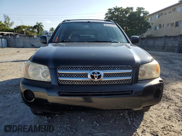 2007 Toyota Highlander Hybrid with VIN JTEGW21AX70019967, listed as a Copart auction lot 87273784 with 122,837 mi miles and Salvage Title. Bid and sale history available at carsss.com. Image 5.