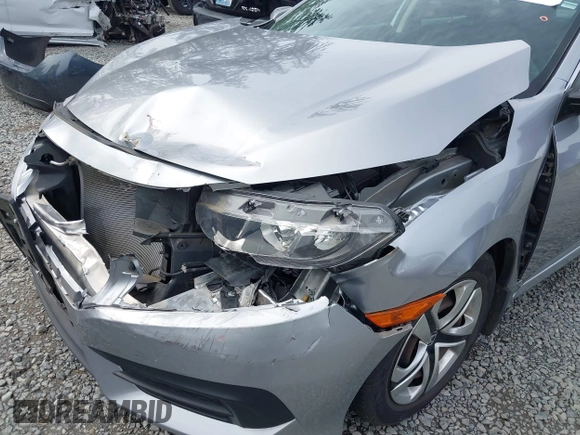 2016 Honda Civic Sedan LX with VIN 19XFC2F50GE206744, listed as a IAAI auction lot 42007430 with 49,391 mi miles. Bid and sale history available at carsss.com. Image 6.