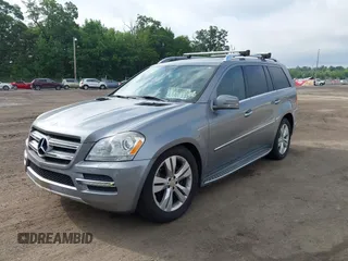 2012 Mercedes-Benz GL 450 z VIN 4JGBF7BEXCA766840, wystawiony jako IAAI lot #42521600 z przebiegiem 154 811 mil mil oraz . Historia ofert i sprzedaży dostępna na DreamBid. Obrazek 2.