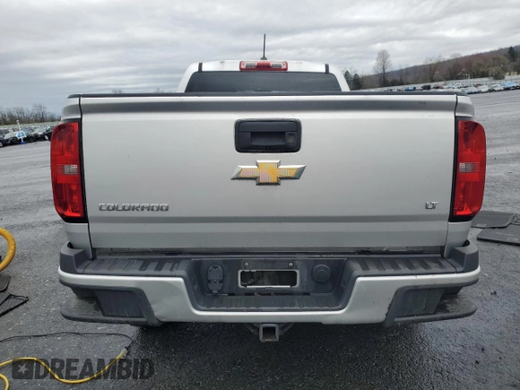 2016 Chevrolet Colorado 4WD LT with VIN 1GCGTCE39G1209493, listed as a Copart auction lot 51276715 with 107,278 mi miles and Salvage Title. Bid and sale history available at carsss.com. Image 6.
