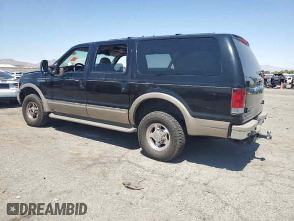 2002 Ford Excursion Limited z VIN 1FMNU43S92EC53835, wystawiony jako Copart lot #60525215 z przebiegiem 207 011 mil mil oraz Szkoda całkowita • Salvage title. Historia ofert i sprzedaży dostępna na DreamBid. Obrazek 2.