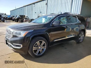 2019 GMC Acadia Denali with VIN 1GKKNPLS8KZ252095, listed as a Copart auction lot 48185285 with 62,175 mi miles and Salvage Title. Bid and sale history available at carsss.com. Image 1.
