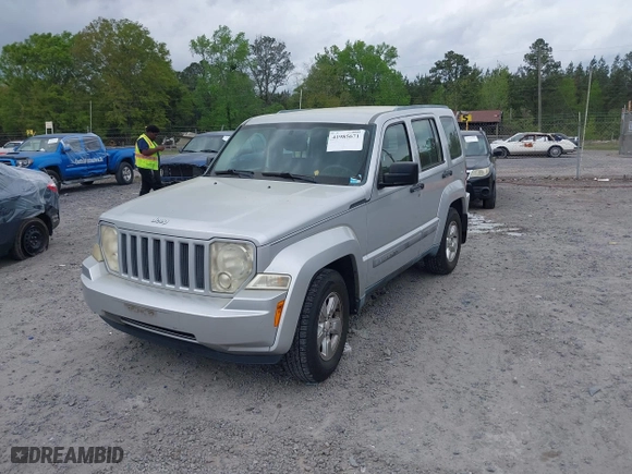 2011 Jeep Liberty Sport with VIN 1J4PP2GK6BW524454, listed as a IAAI auction lot 41985671 with 108,837 mi miles. Bid and sale history available at carsss.com. Image 2.