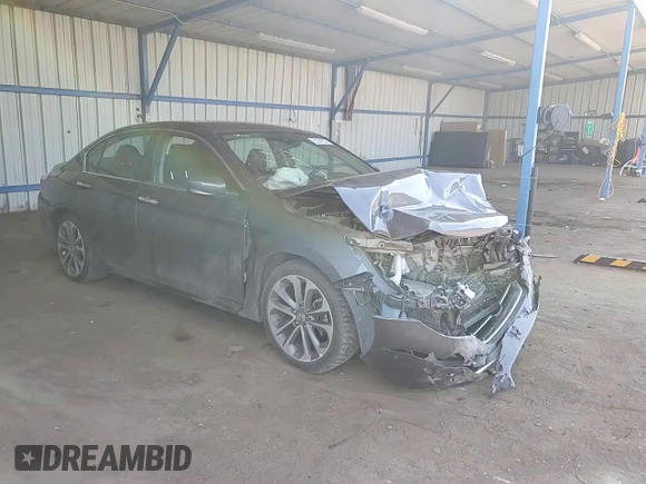 2013 Honda Accord Sport with VIN 1HGCR2F52DA273461, listed as a Copart auction lot 52364325 with 92,577 mi miles and Salvage Title. Bid and sale history available at DreamBid. Image 11.