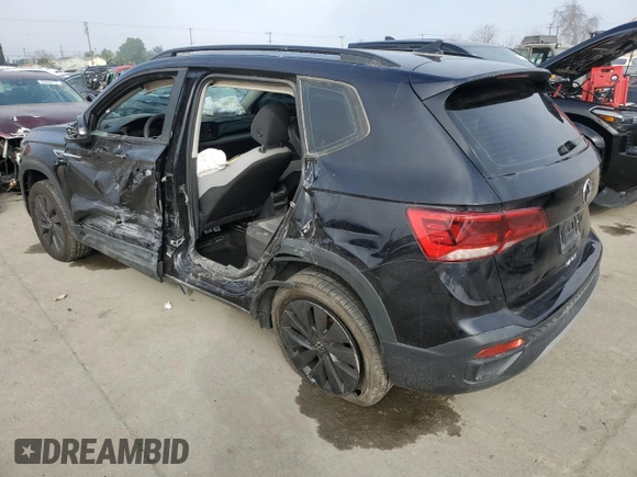 2023 Volkswagen Taos S z VIN 3VVCX7B25PM377853, wystawiony jako Copart lot #56737685 z przebiegiem 9 377 mil mil oraz Szkoda całkowita • Salvage title. Historia ofert i sprzedaży dostępna na DreamBid. Obrazek 2.