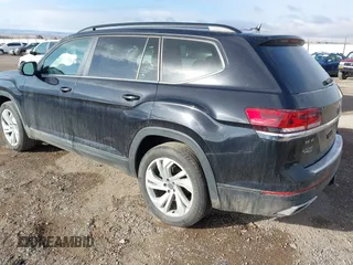 2022 Volkswagen Atlas 3.6L V6 SE w/Technology with VIN 1V2HR2CA3NC545557, listed as a IAAI auction lot 41686679 with 46,641 mi miles. Bid and sale history available at carsss.com. Image 3.