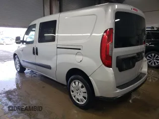2017 Ram ProMaster City Cargo Van Tradesman SLT with VIN ZFBERFBB3H6F89783, listed as a Copart auction lot 81505394 with 130,196 mi miles and Salvage Title. Bid and sale history available at carsss.com. Image 2.