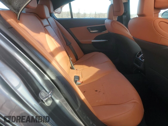 2024 Mercedes-Benz C 300 with VIN W1KAF4HB3RR230548, listed as a Copart auction lot 46649255 with Not Provided miles and Salvage Title. Bid and sale history available at DreamBid. Image 10.
