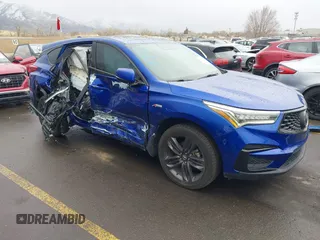 2020 Acura RDX w/A-Spec Pkg with VIN 5J8TC2H60LL017670, listed as a IAAI auction lot 41534656 with 71,913 mi miles. Bid and sale history available at carsss.com. Image 1.