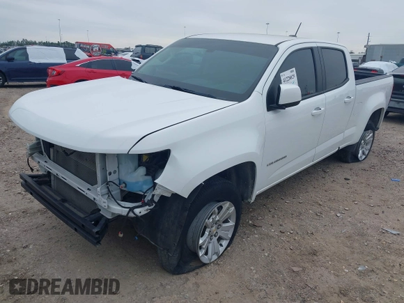 2022 Chevrolet Colorado 2WD LT z VIN 1GCGSCEN5N1242413, wystawiony jako IAAI lot #41228029 z przebiegiem 37 144 mil mil oraz . Historia ofert i sprzedaży dostępna na DreamBid. Obrazek 2.