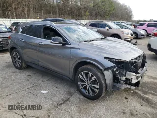 2017 Infiniti QX30 Luxury z VIN SJKCH5CR2HA020394, wystawiony jako Copart lot #44403755 z przebiegiem 85 179 mil mil oraz Szkoda całkowita • Salvage title. Historia ofert i sprzedaży dostępna na DreamBid. Obrazek 4.