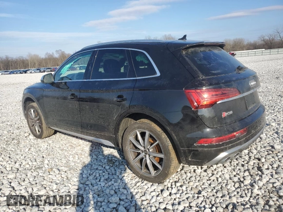 2021 Audi SQ5 Premium Plus with VIN WA1B4AFY3M2022417, listed as a Copart auction lot 40376364 with 37,831 mi miles and . Bid and sale history available at DreamBid. Image 2.