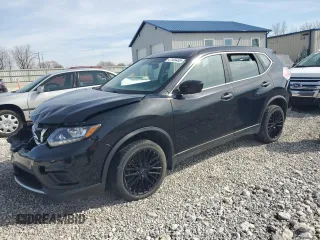 2016 Nissan Rogue S with VIN JN8AT2MT6GW011639, listed as a Copart auction lot 47185455 with 213,379 mi miles and Clean Title. Bid and sale history available at carsss.com. Image 1.