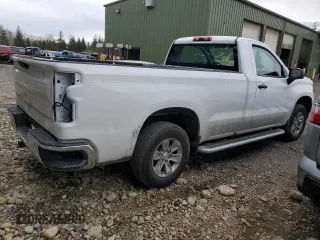 2024 Chevrolet Silverado 1500 Work Truck with VIN 3GCNAAED5RG357087, listed as a Copart auction lot 50007625 with 0 mi miles and Salvage Title. Bid and sale history available at carsss.com. Image 3.