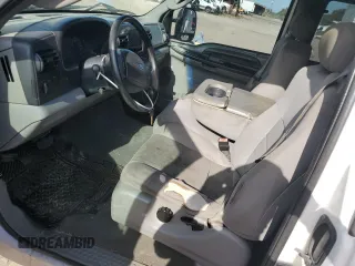 2005 Ford Super Duty F-250 XL with VIN 1FTSX205X5EB09989, listed as a Copart auction lot 80383534 with 338,103 mi miles and Clean Title. Bid and sale history available at carsss.com. Image 7.