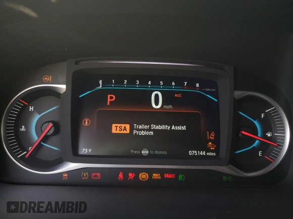 2021 Honda Pilot Special Edition with VIN 5FNYF5H29MB030190, listed as a Copart auction lot 49849155 with 75,144 mi miles and Salvage Title. Bid and sale history available at DreamBid. Image 9.