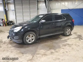 2016 Chevrolet Equinox LS with VIN 2GNFLEEK6G6281173, listed as a Copart auction lot 51812345 with 106,701 mi miles and Salvage Title. Bid and sale history available at carsss.com. Image 1.