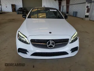 2020 Mercedes-Benz C 300 with VIN W1KWJ8DB2LF985202, listed as a Copart auction lot 53155975 with 48,895 mi miles and Salvage Title. Bid and sale history available at DreamBid. Image 5.