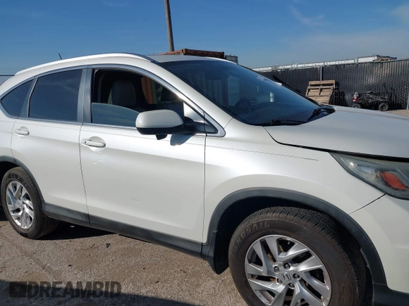 2015 Honda CR-V EX-L with VIN 5J6RM3H72FL009055, listed as a IAAI auction lot 41580283 with 108,899 mi miles. Bid and sale history available at carsss.com. Image 13.