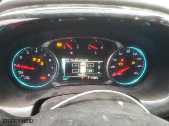 2019 Chevrolet Traverse LT Cloth with VIN 1GNERGKW8KJ143384, listed as a Copart auction lot 45780965 with 157,828 mi miles and Salvage Title. Bid and sale history available at carsss.com. Image 9.