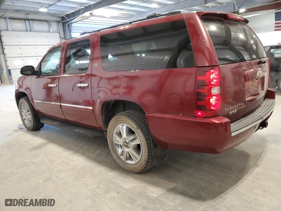 2009 Chevrolet Suburban LTZ with VIN 1GNFK36399J112432, listed as a Copart auction lot 85531784 with 280,981 mi miles and Salvage Title. Bid and sale history available at carsss.com. Image 2.