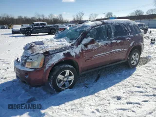 2007 Chevrolet Equinox LT with VIN 2CNDL63F676116943, listed as a Copart auction lot 44926995 with 84,571 mi miles and Salvage Title. Bid and sale history available at carsss.com. Image 1.