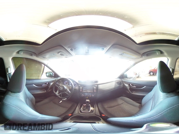 2017 Nissan Rogue SV with VIN 5N1AT2MV5HC740744, listed as a Copart auction lot 60553305 with 108,241 mi miles and Salvage title. Bid and sale history available at DreamBid. Image 15.