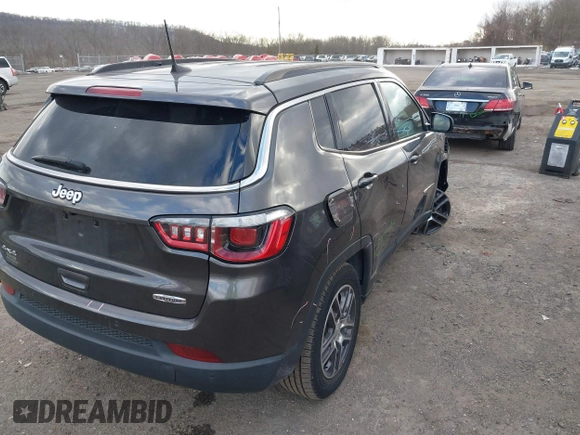 2019 Jeep Compass Latitude with VIN 3C4NJDBB1KT839413, listed as a IAAI auction lot 41437378 with 66,595 mi miles and . Bid and sale history available at DreamBid. Image 4.
