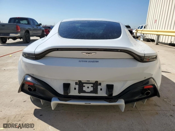 2020 Aston Martin Vantage with VIN SCFSMGAW8LGN03779, listed as a Copart auction lot 70962054 with 15,448 mi miles and Salvage Title. Bid and sale history available at carsss.com. Image 6.