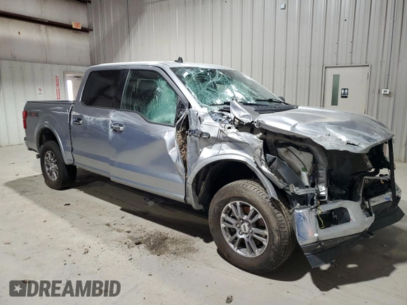 2020 Ford F-150 XL with VIN 1FTEW1E57LFC23880, listed as a Copart auction lot 53836755 with 0 mi miles and Salvage Title. Bid and sale history available at carsss.com. Image 4.