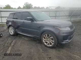 2019 Land Rover Range Rover Sport Dynamic with VIN SALWR2RE2KA858473, listed as a Copart auction lot 56019275 with 54,434 mi miles and Salvage title. Bid and sale history available at DreamBid. Image 4.